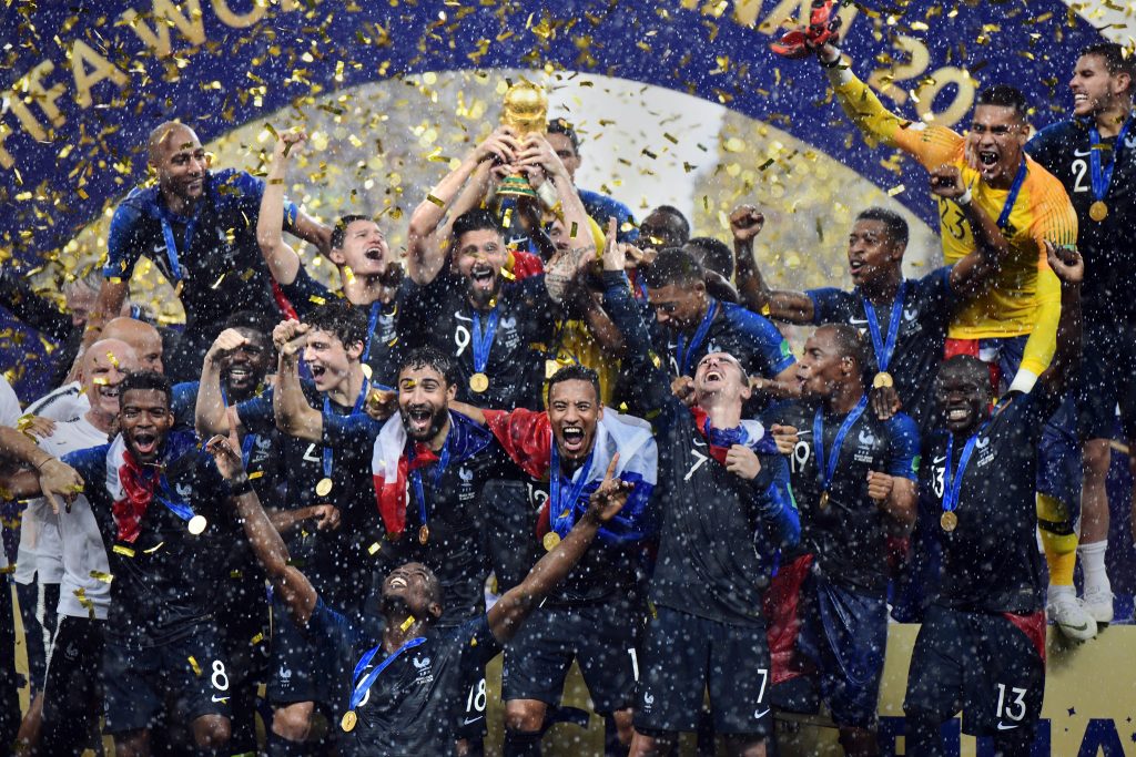 França é campeã da Copa do Mundo em 2018