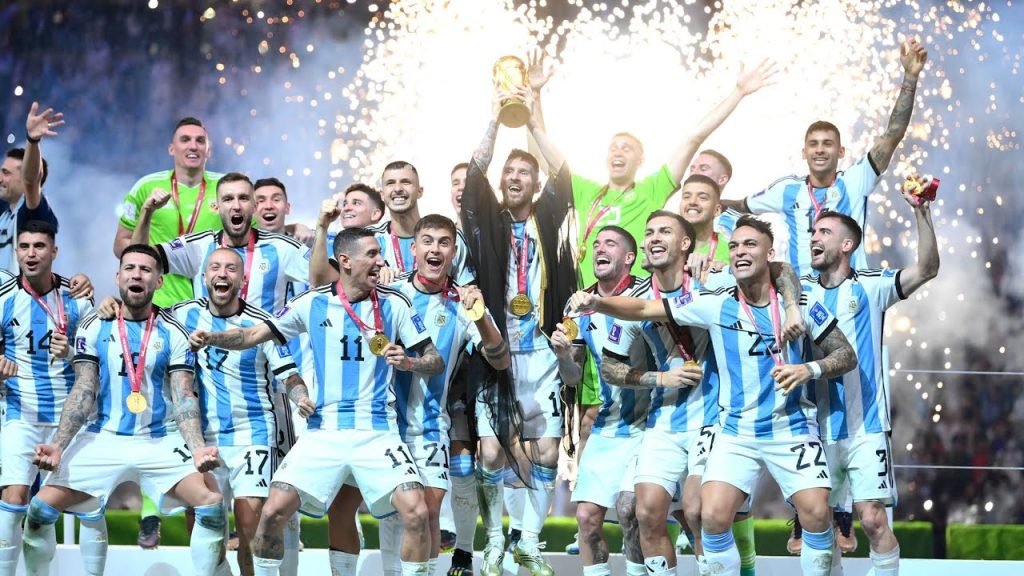 Argentina e Lionel Messi são campeões da Copa do Mundo
